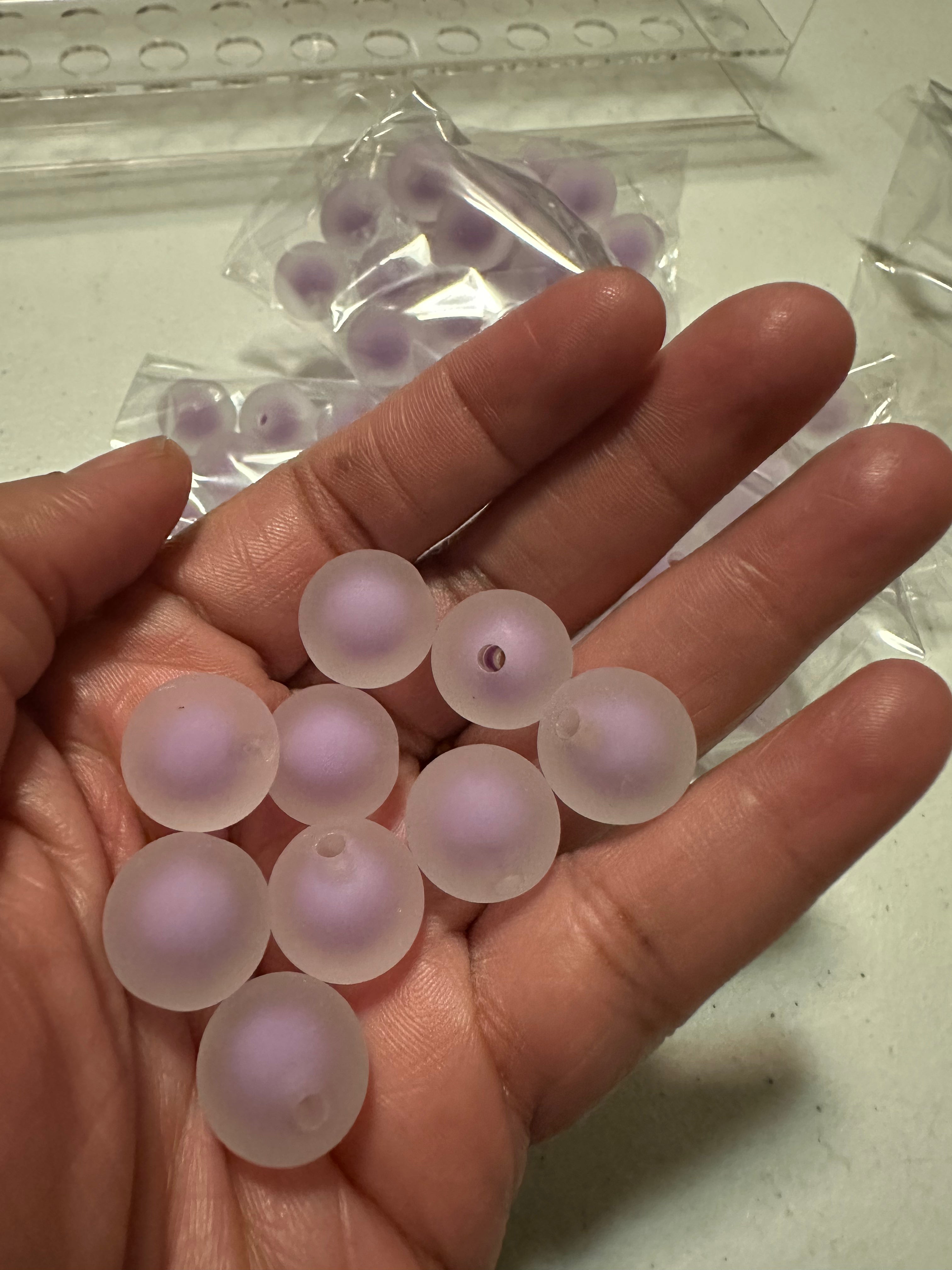 Double layer 16mm beads 10pc