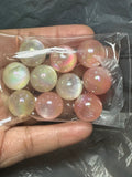 Pink and white 16mm 10pc